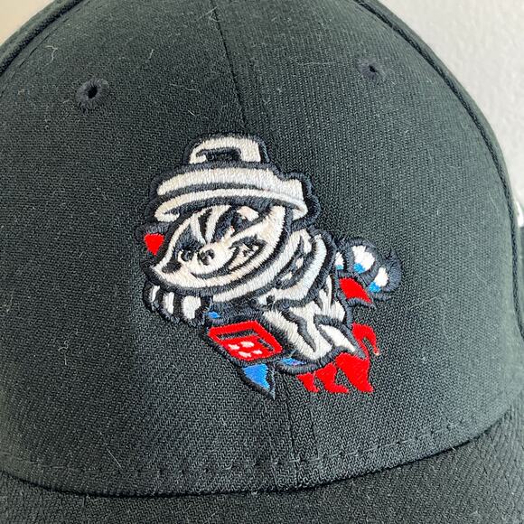 New Era Rocket City Trash Pandas Black Size Small - Medium - Picture 6 of 7